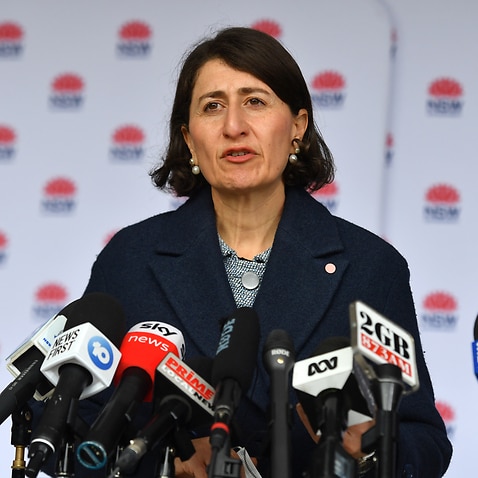 Premier Gladys Berejiklian at a press conference for a COVID-19 update in Sydney, Wednesday, June 30, 2021. (AAP Image/Mick Tsikas) NO ARCHIVING