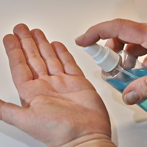 Disinfection Of Hands Spray