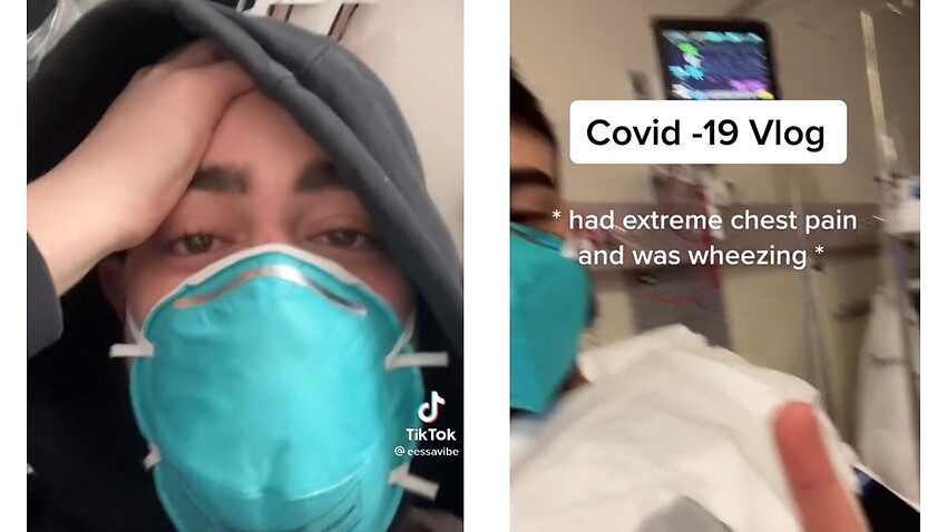 Image for read more article 'Western Sydney TikTok star tells community to take COVID seriously after battle with virus'