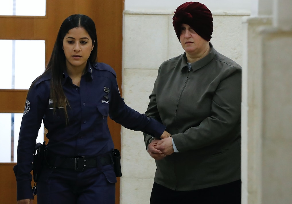 Malka Leifer in an Israeli court.