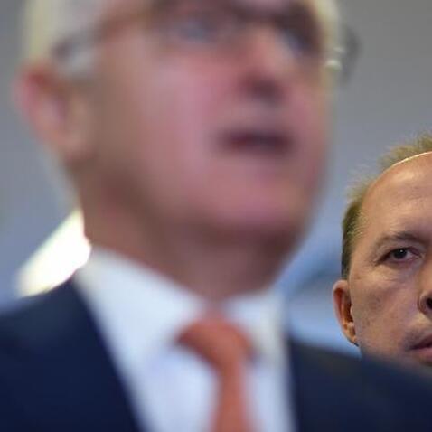 Peter Dutton & Malcolm Turnbull