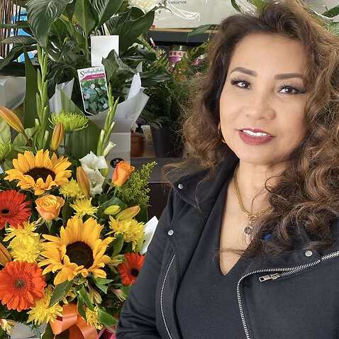 Brisbane florist Imelda Reyes Kateb