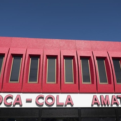 Coca-Cola Amatil signage on building