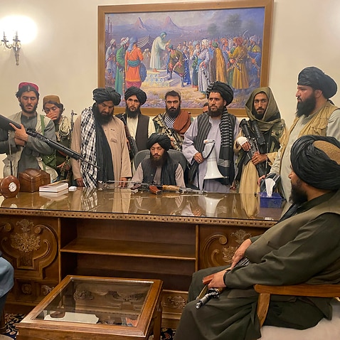 Taliban fighters take control of Afghan presidential palace after the Afghan President Ashraf Ghani fled the country.