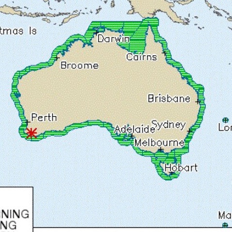 There is no tsunami threat to Australia.