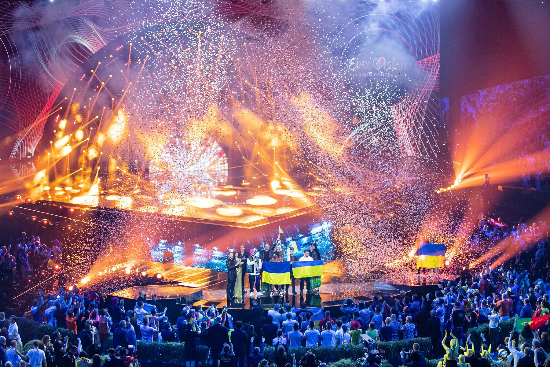 Kalush Orchestra for Ukraine wins the grand-final of Eurovision Song Contest