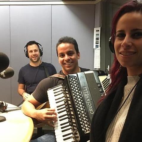 Erico Oliveira, Newton Peres and Luciana Carvalho