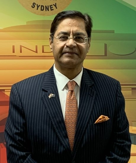 Indian High Commissioner Manpreet Vohra.