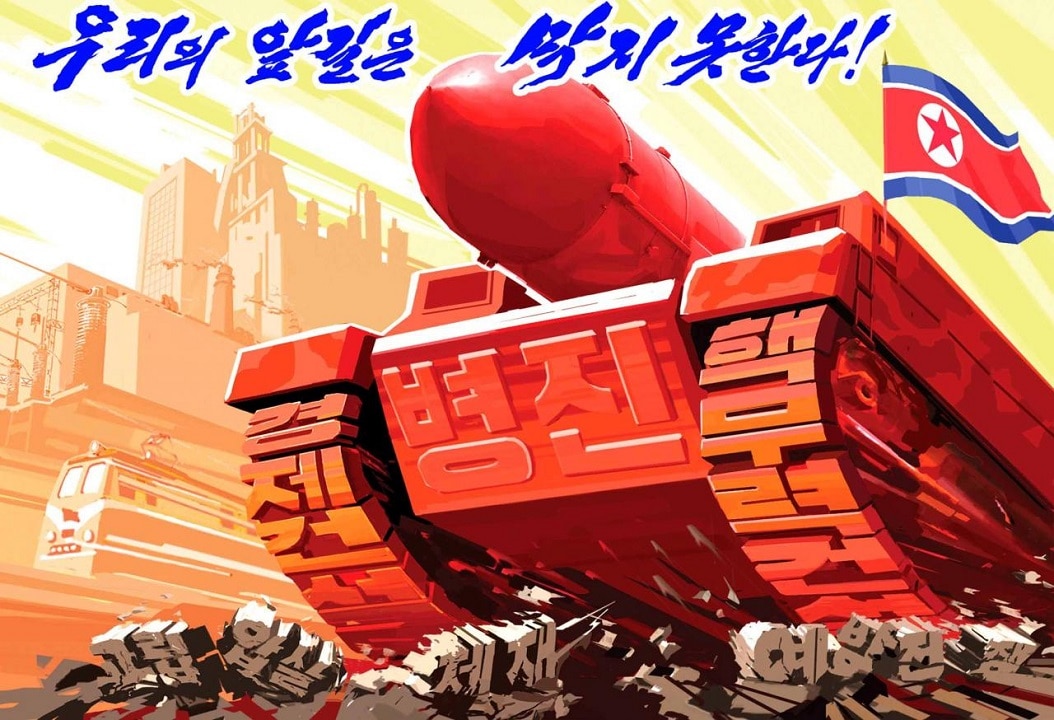 North Korean Posters Boast US Mainland Is In Range Of Nuclear Missiles ...