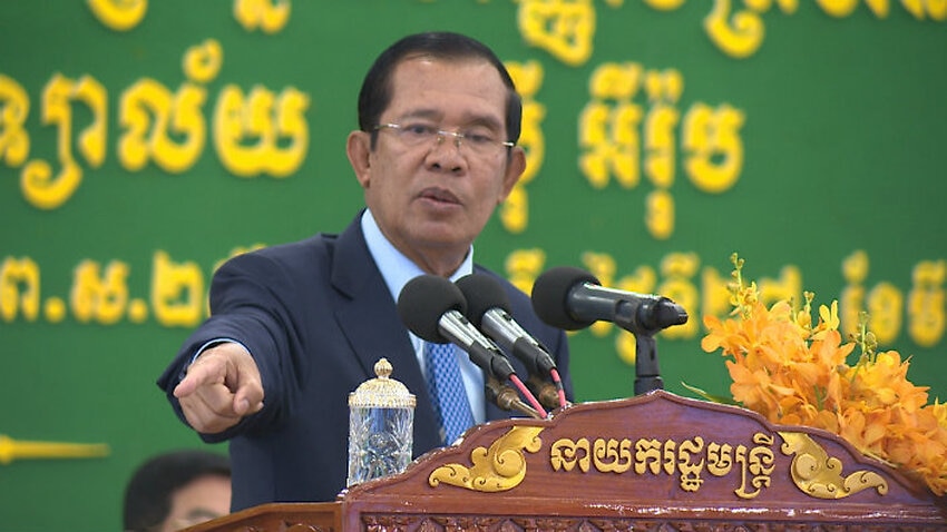 Camodia Prime Minister Hun Sen
