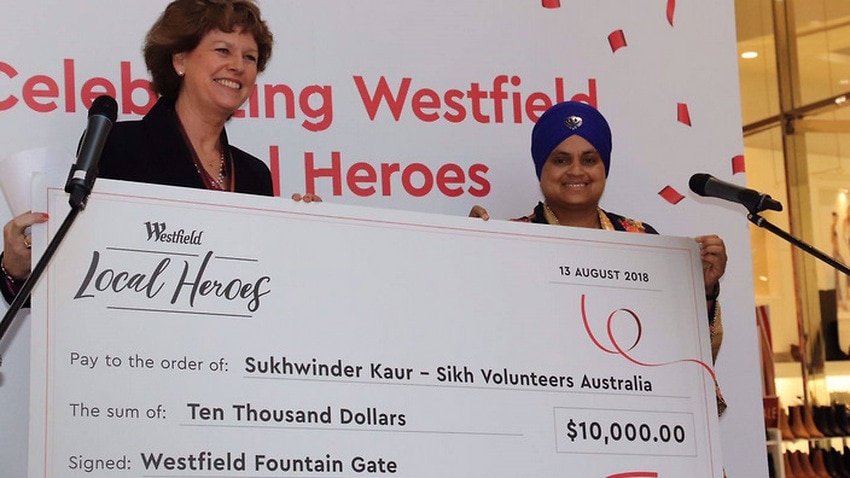 Sikh Volunteer Wins Australias Local Hero Award For Serving