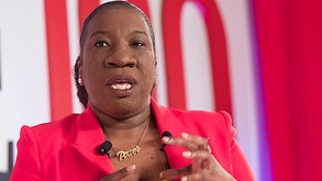 Activist Tarana Burke speaks during the during the TIME 100 Summit, April 23, 2019, 