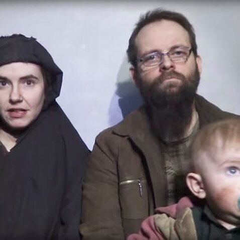 Joshua Boyle (M), wife Caitlain Coleman and their two sons, 4 and 2, and newborn daughter returned to Canada after being held hostage by the Taliban. 