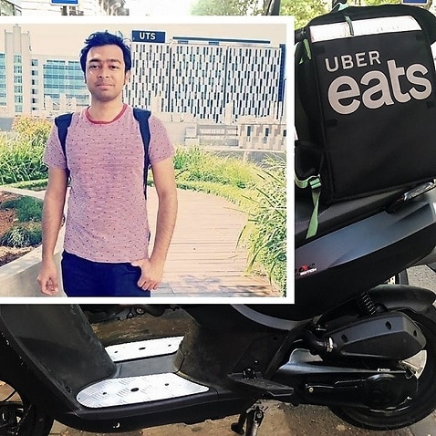 Vijoy Paul was a Master's student and had been working as an Uber Eats delivery rider.