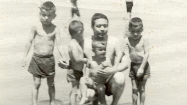 Jaime Donato y sus hijos