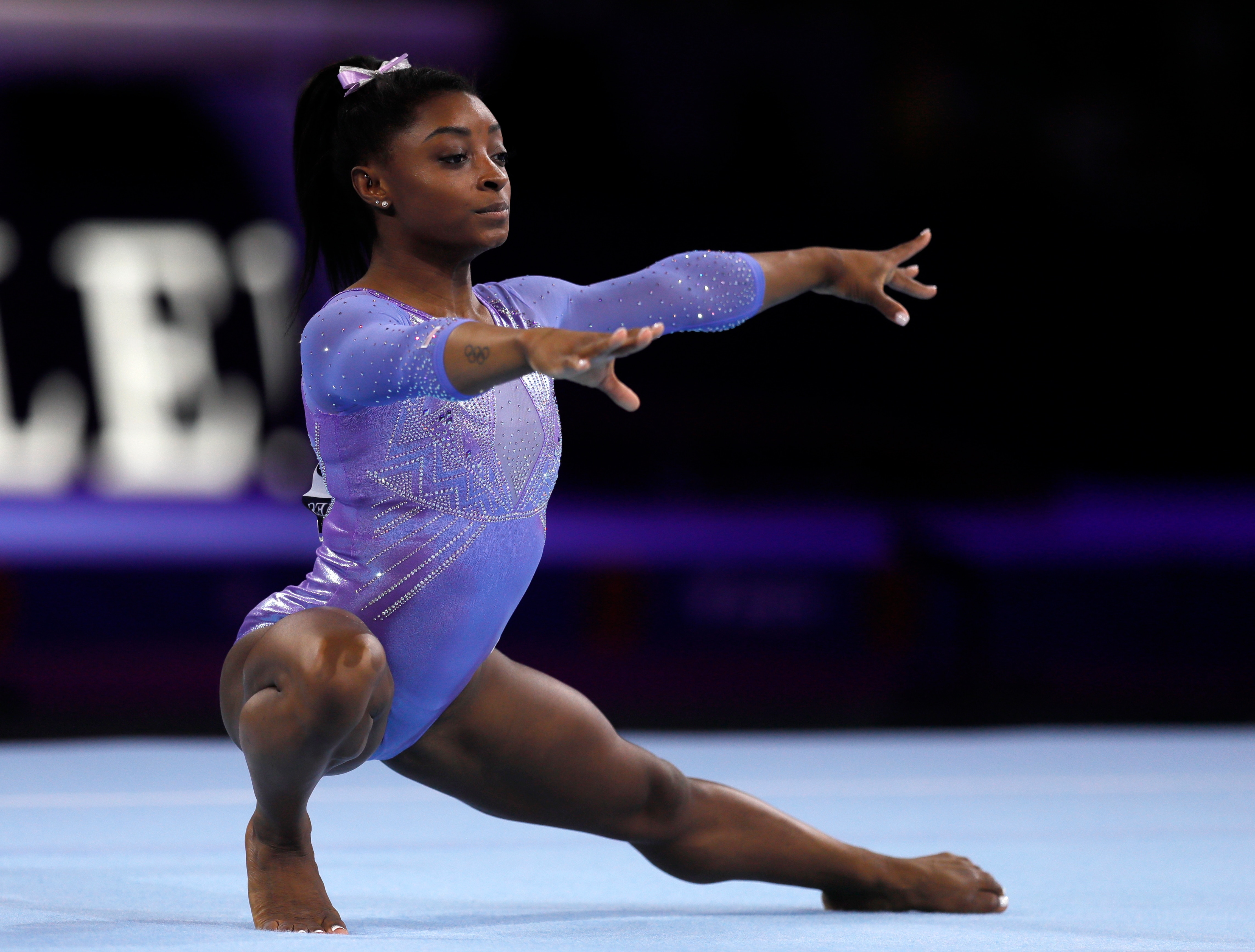 Gymnast Simone Biles breaks record for alltime most medals won at