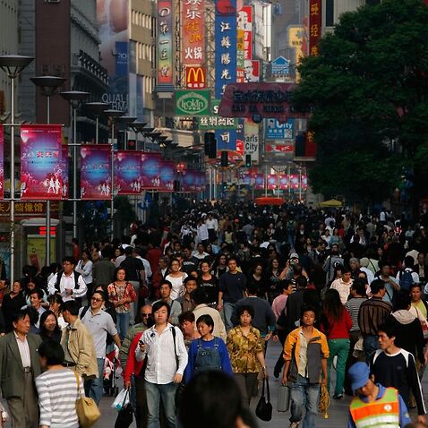 The United Nations predicts the number of people living in mainland China will peak in 2030 before declining.