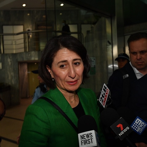 Former NSW Premier Gladys Berejiklian arrives at the ICAC hearing on 29 October. 