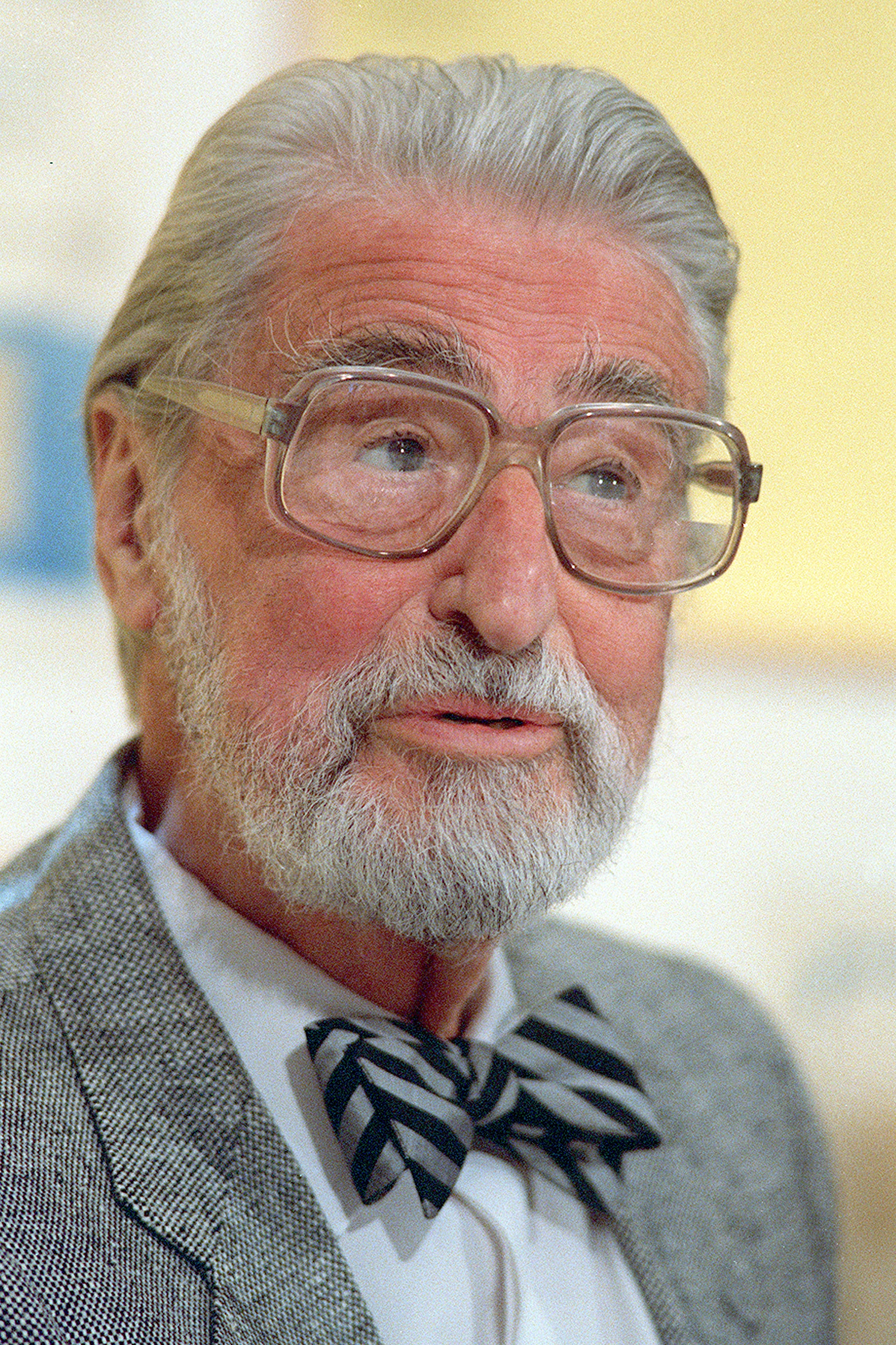 A file photo of American author, artist and publisher Theodor Seuss Geisel, known as Dr Seuss.