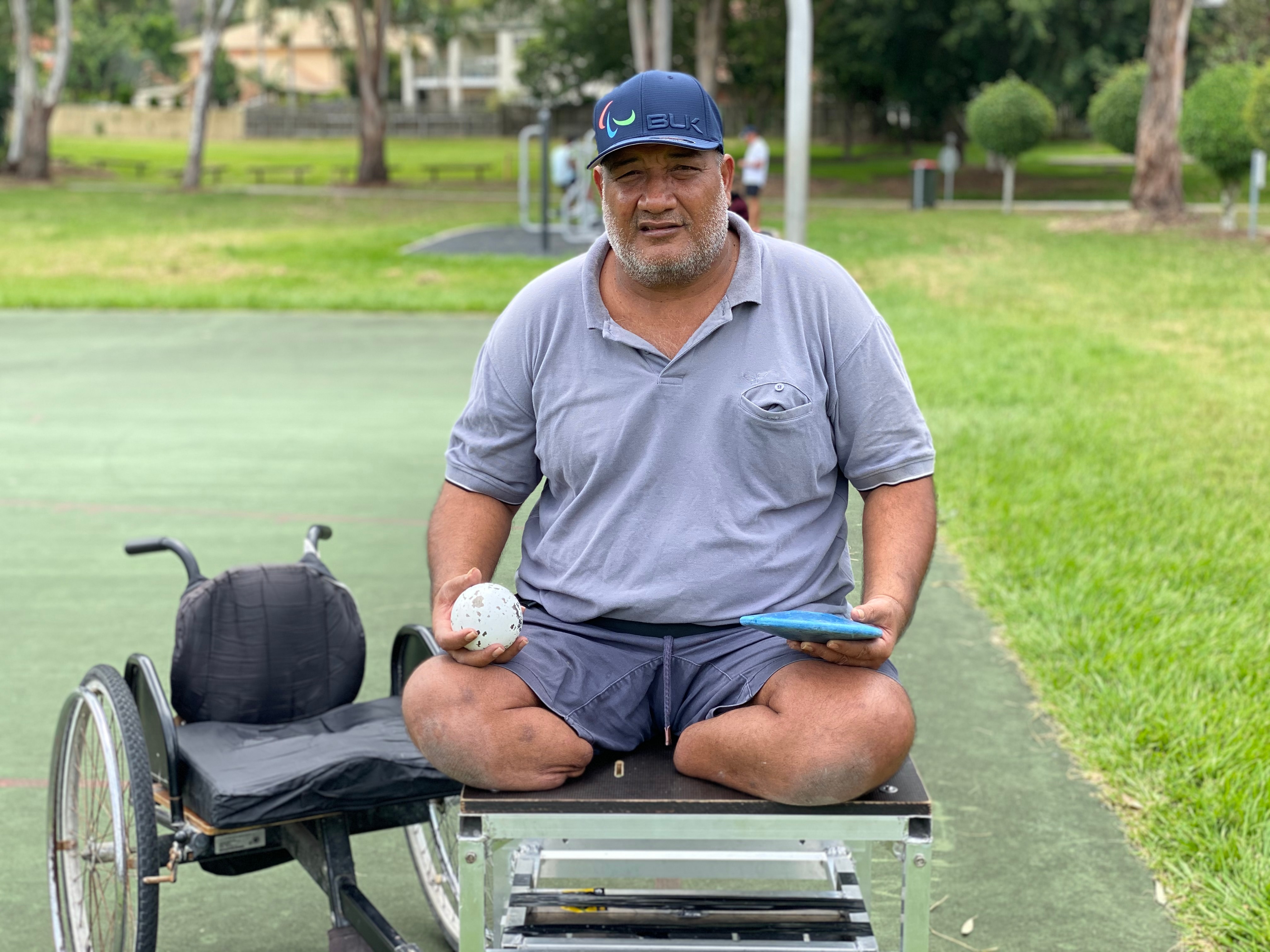 Karea Tioti is set to be Kiribati's first Paralympian.