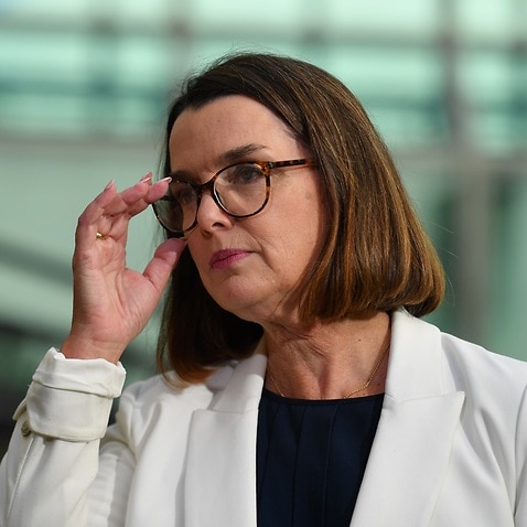 Minister for Families Anne Ruston at a press conference at Parliament House in Canberra. Wednesday, April 7, 2021. (AAP Image/Mick Tsikas) NO ARCHIVING
