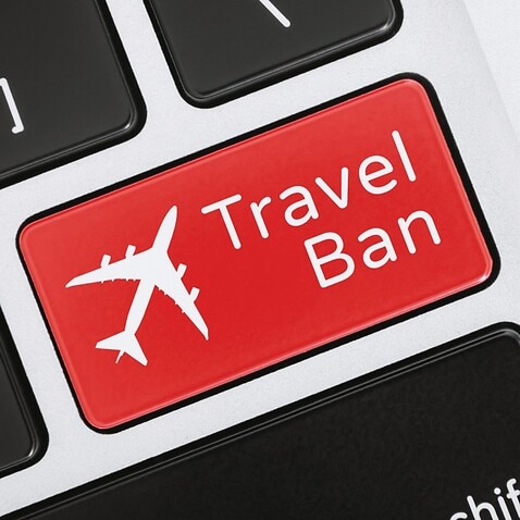 International travel ban