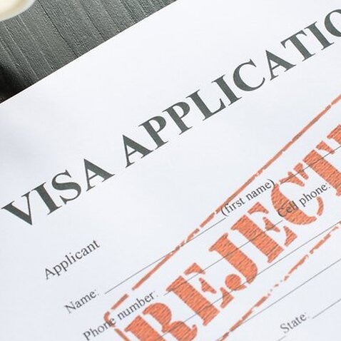 visa application - denied