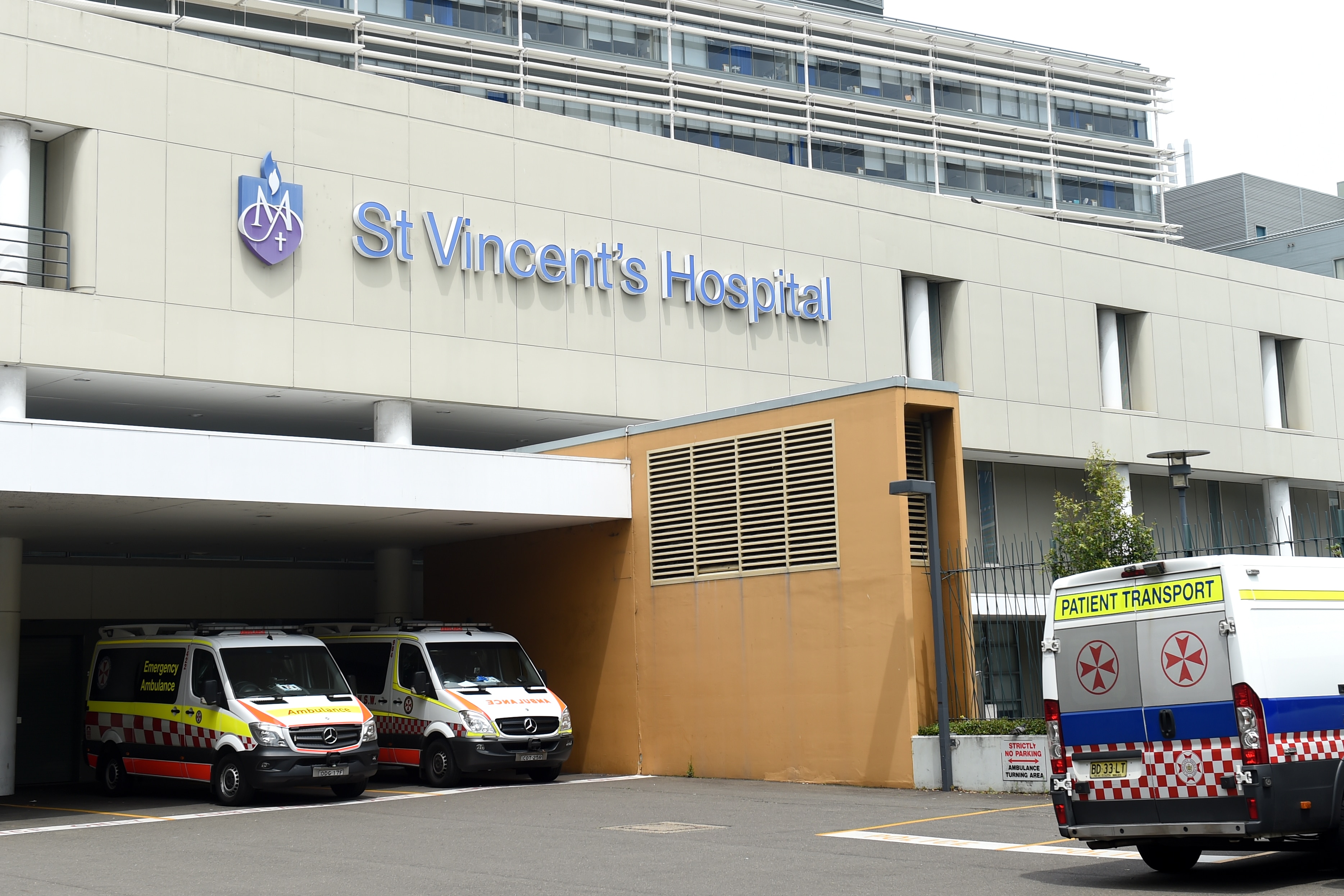 A man later confirmed to have coronavirus visited the emergency department at St Vincent's Hospital in Sydney on Friday.