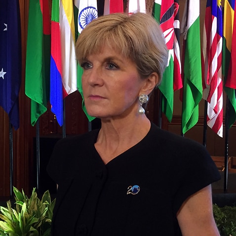 Australian Foreign Affairs Minister Julie Bishop