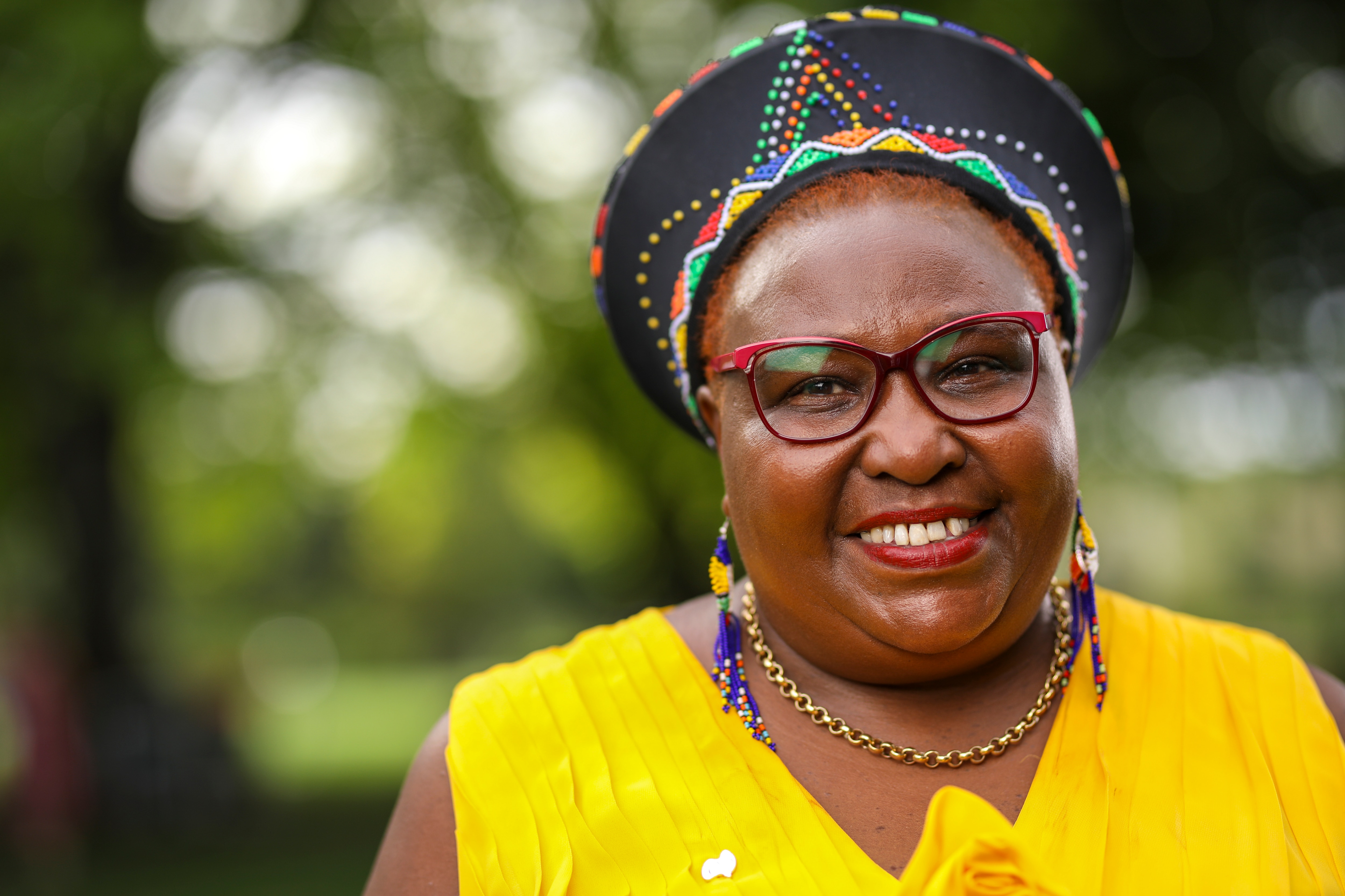 Australian of the Year Awards 2021 Reception at Governor General's residence Government House in Yarralumla. Portrait of Local Hero nominee Rosemary Karinki of NSW. Reflect.Respect.Celebrate. Australian of the Year Awards 2021 © Salty Dingo 2021