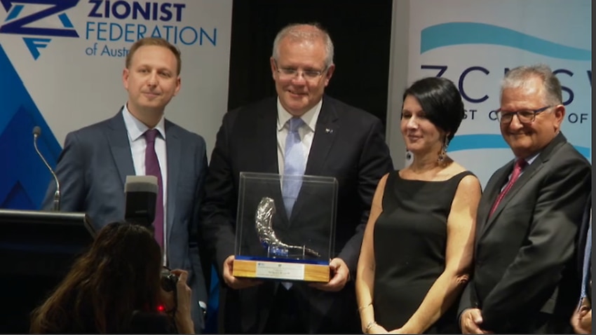 Jerusalem Prize: Scott Morrison warns of the United Nations' seeping 'anti-Semitism'