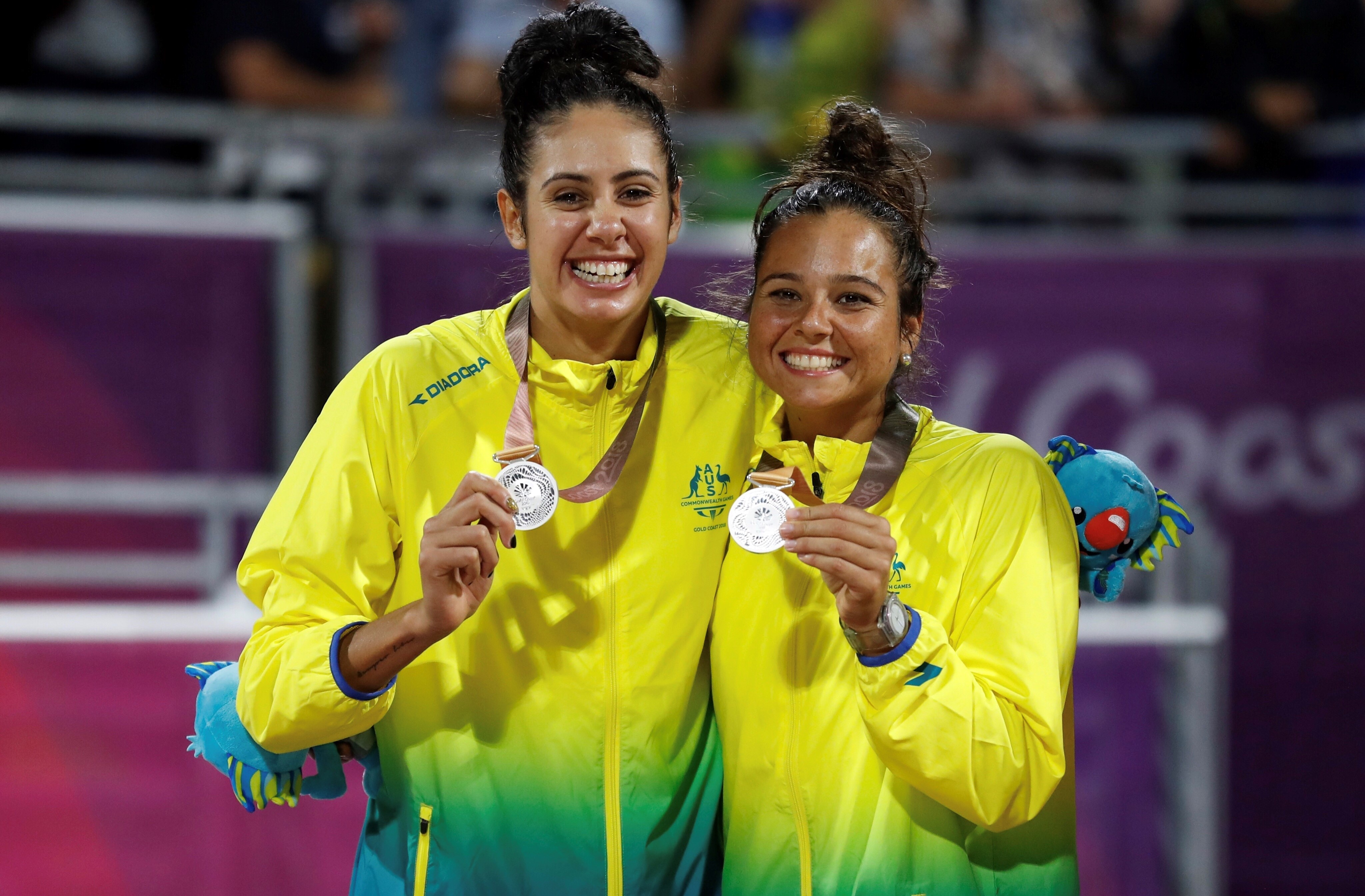 Families Come Together To Cheer On Australian Olympic Beach Volleyball Duo From Afar