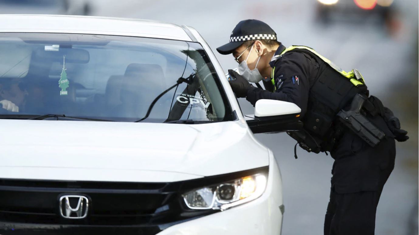 Victoria Police will check motorists leaving the metropolitan Melbourne area.