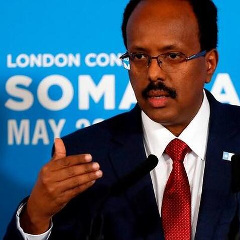 Somalian president Mohamed Abdullahi Mohamed