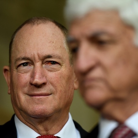 Queensland Senator Fraser Anning (left) has been kicked out of Katter's Australian Party.