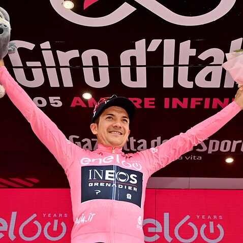 CARAPAZ Richard (INEOS GRENADIERS) pink jersey 