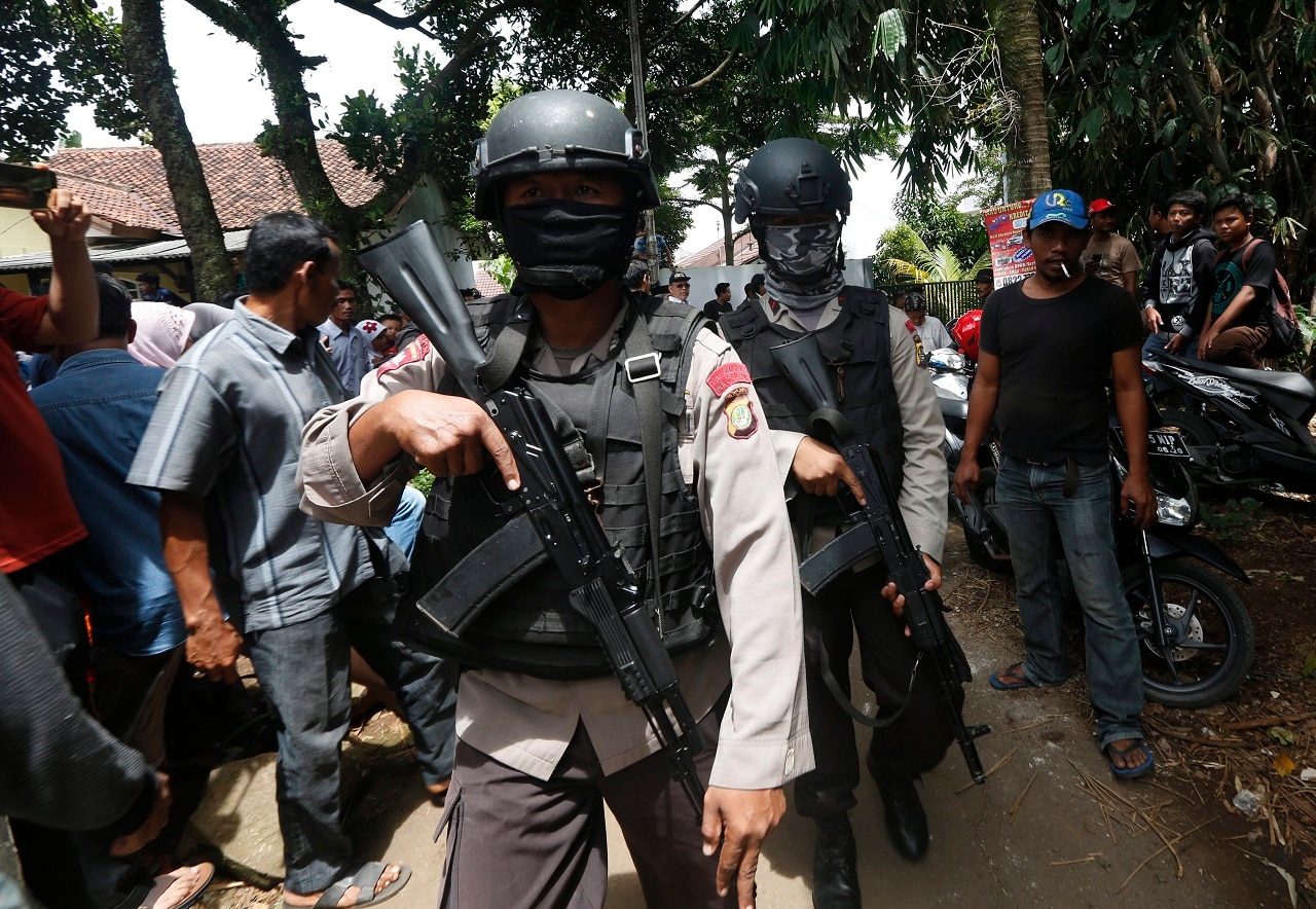 Indonesian Police Arrest Nine Accused Of Planning Terror