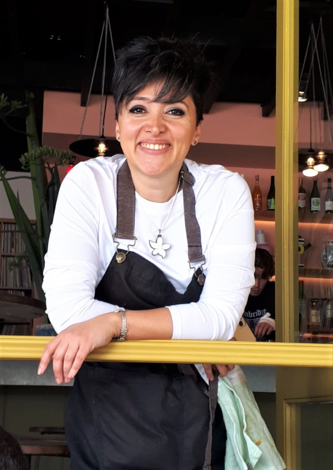 Racha Abou Alchamat runs a Syrian catering business.