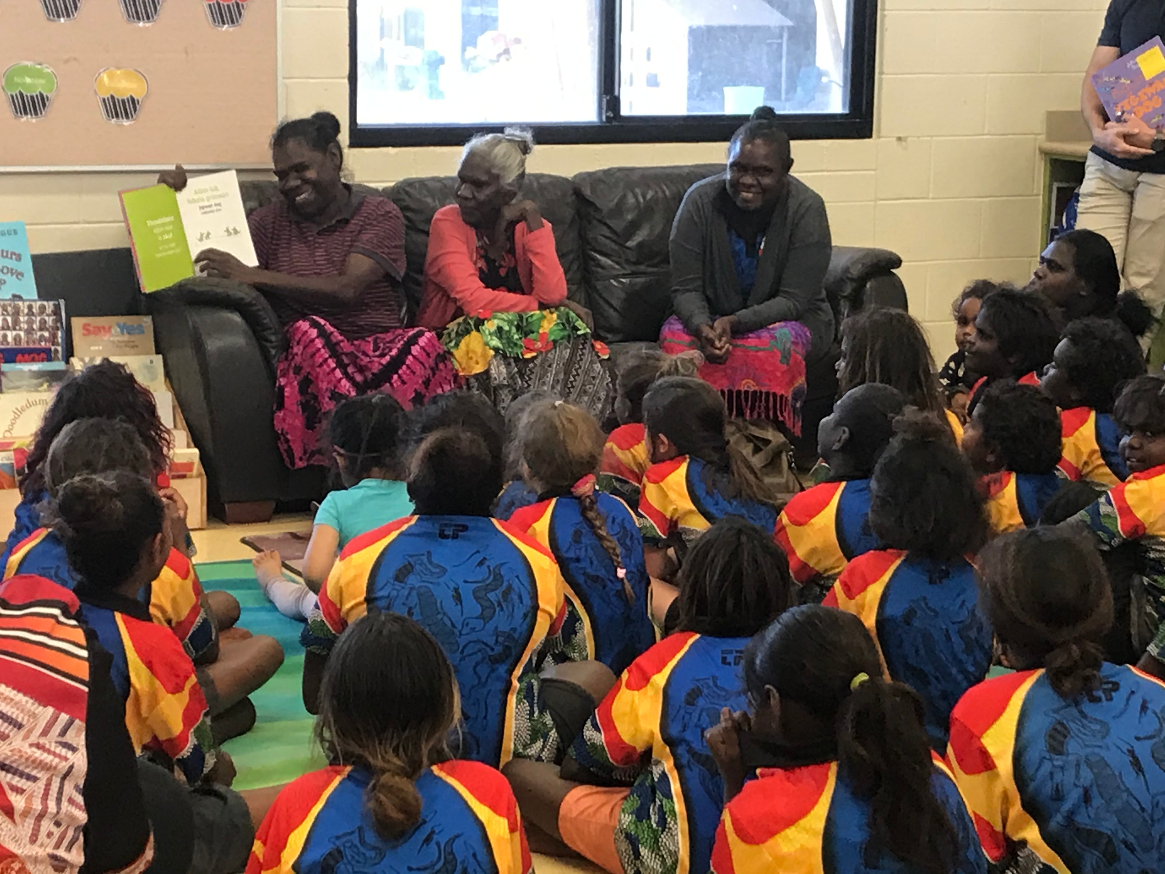 Speaking Kriol is now actively encouraged in Ngukurr. 