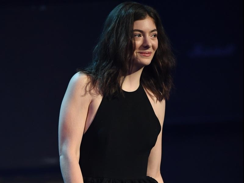 Lorde at the the ARIAs in Sydney