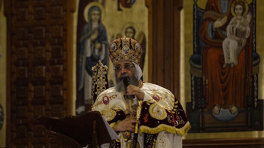 Image for read more article 'Coptic Christians celebrate Christmas after 'sadness' of terror attacks '