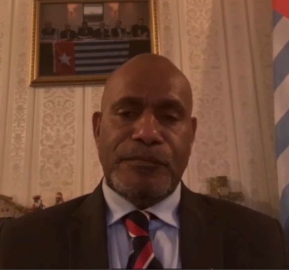 United Liberation Movement for West Papua leader Benny Wenda. 