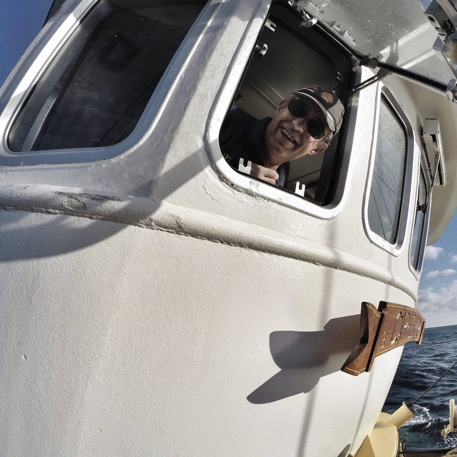 Brixham skipper Gerald Podschies has been a fishermen for 43 years and says he has witnessed the industry's decline. Brixham skipper Gerald Podschies has been a fishermen for 43 years and says he has witnessed the industry's decline.