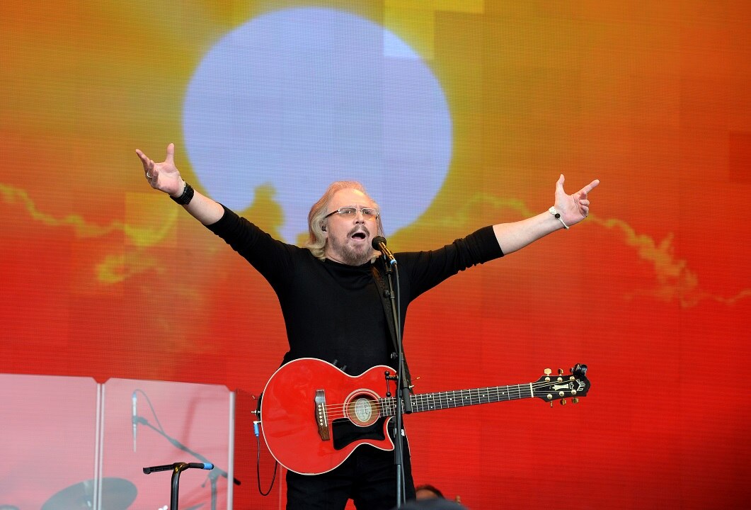 Music legend Barry Gibb is the sole surviving Bee Gee. 