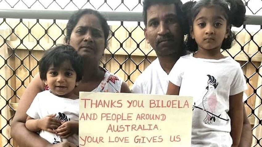 Image for read more article 'Tamil family from Biloela set to be offered new three-month bridging visas'