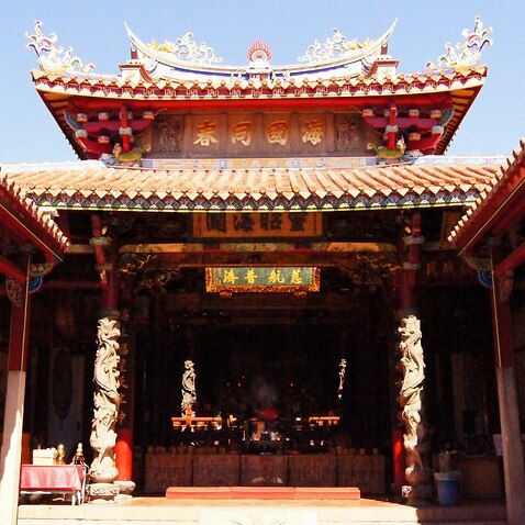 Ancient Chinese popular worship place