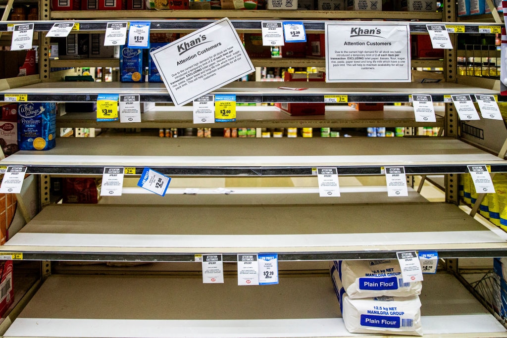 With limited supplies and purchasing restrictions due COVID-19, residents from remote and rural communities are struggling to stock up.