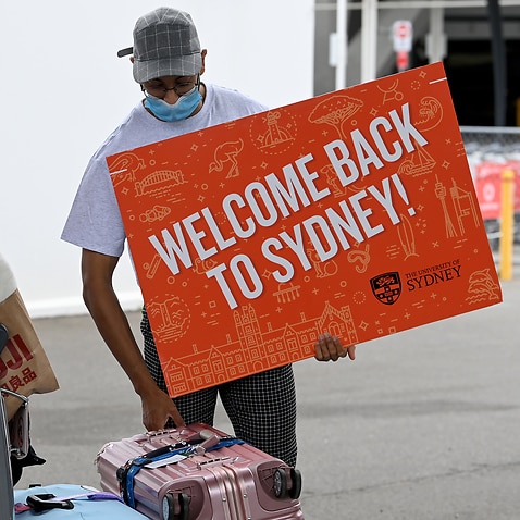 A pilot program to return international students to the state starts on Monday, with up to 250 students expected to arrive on a charter flight before isolating at a student accommodation facility for three days.