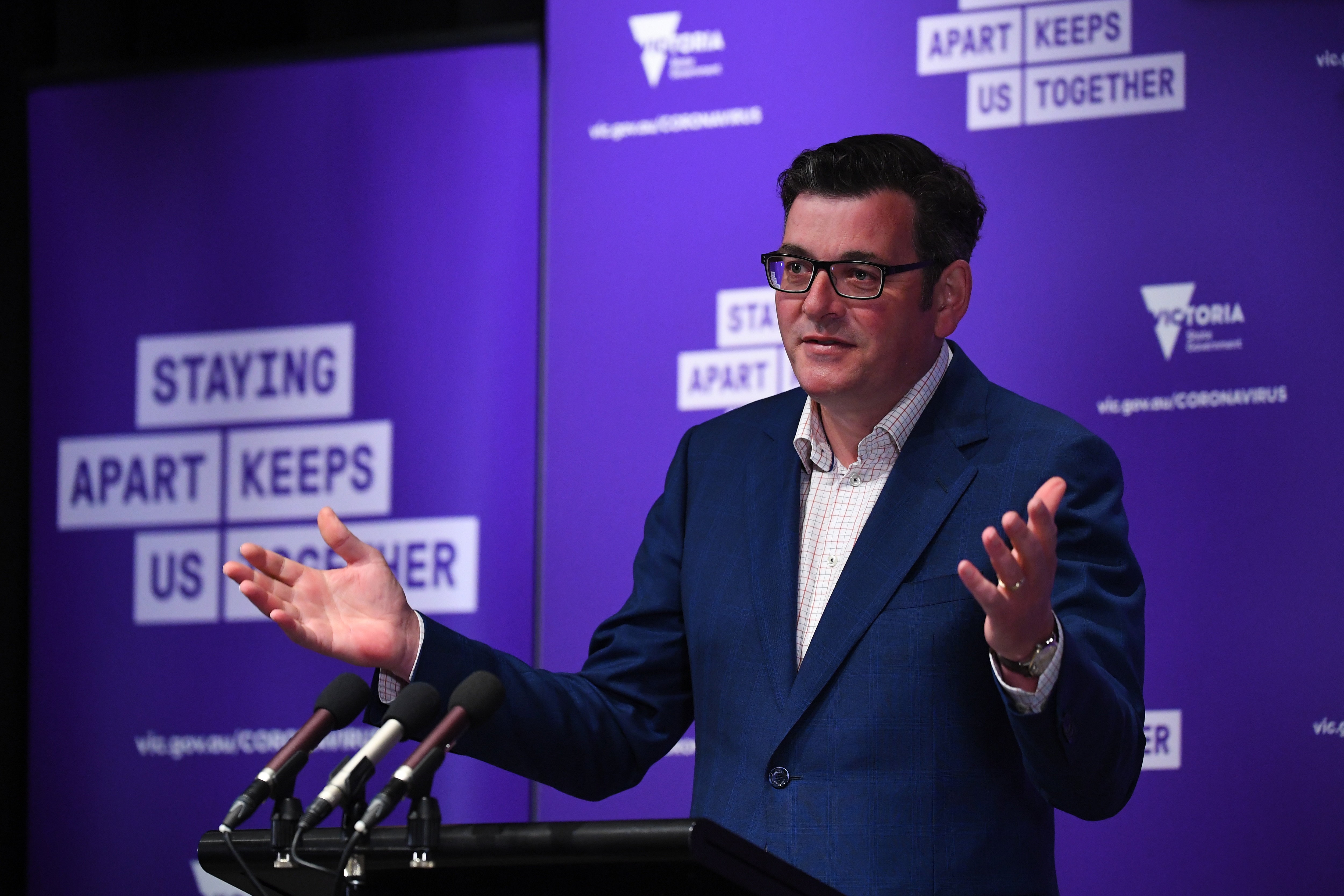 Victorian Premier Daniel Andrews has said eletronic monitoring devices is one of several options being explored by the state's justice department. 