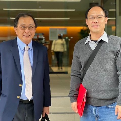 Lawyer Michael Chan and Troyrone Zen Lee